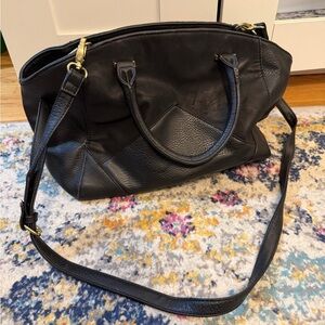 Olivia + Joy Black Shoulder Bag